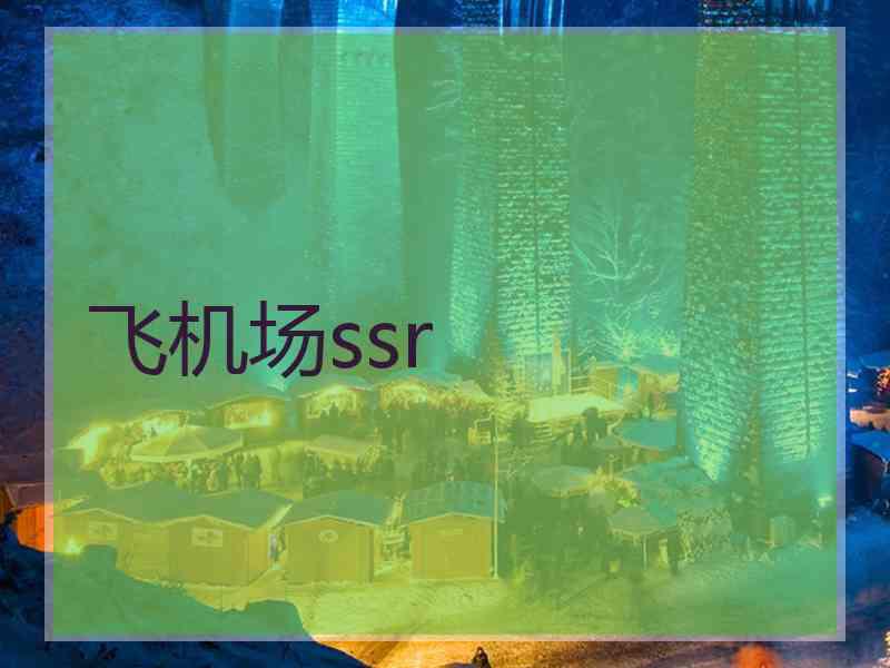 飞机场ssr