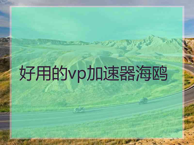 好用的vp加速器海鸥
