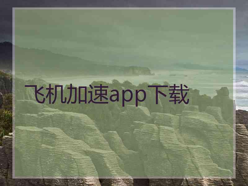 飞机加速app下载