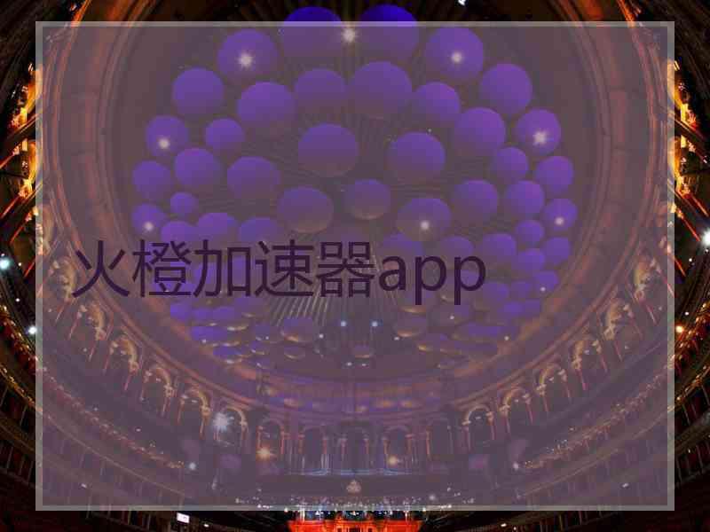 火橙加速器app
