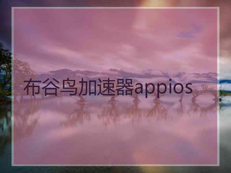 布谷鸟加速器appios