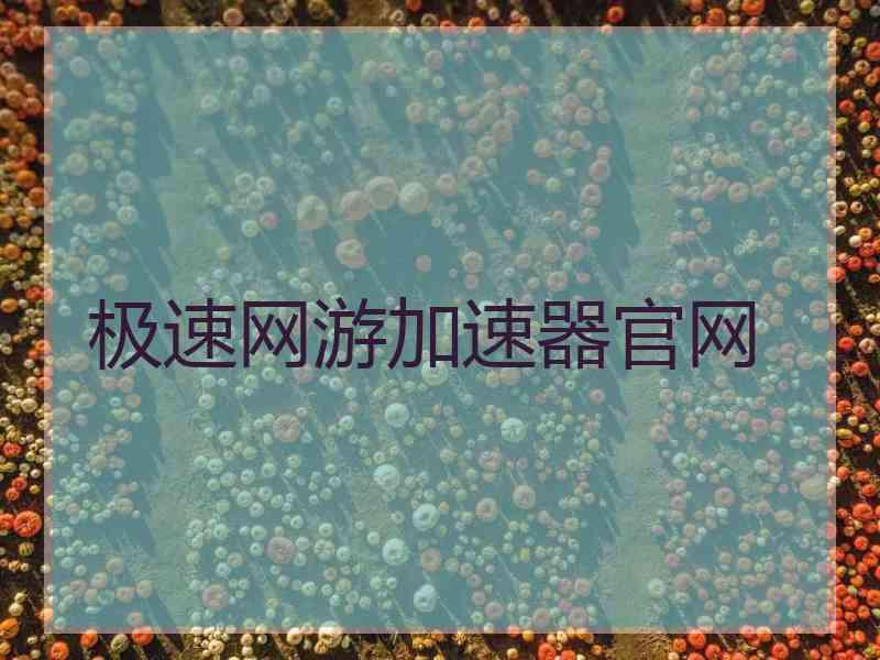 极速网游加速器官网