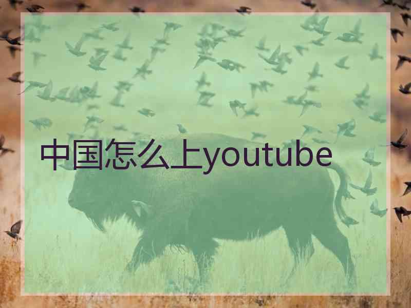中国怎么上youtube