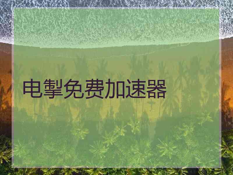 电掣免费加速器